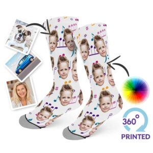 Musical Notes Socks